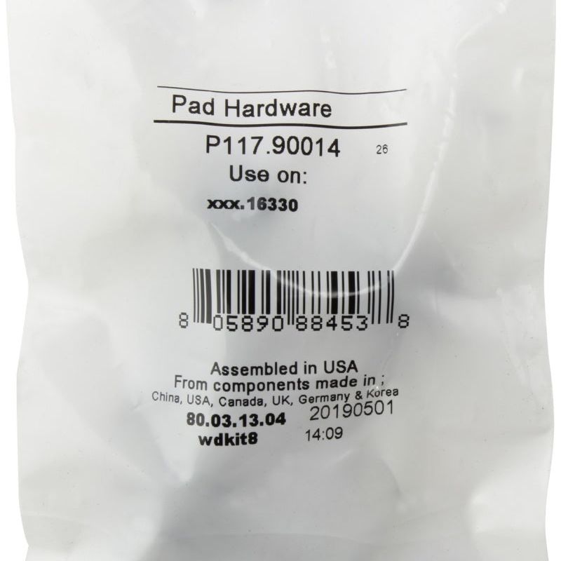 Stoptech 309.16330 - STO309.16330 - StopTech Sport 12-17 Volkswagen CC Front Brake Pads - Shipped in Europe - Tuningsupply.com