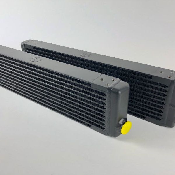 CSF 8110 - CSF8110 - CSF Universal Dual-Pass Oil Cooler (RS Style) - M22 x 1.5 - 24in L x 5.75in H x 2.16in W - Shipped in Europe - Tuningsupply.com