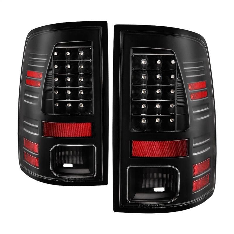 SPYDER 5085924 - SPY5085924 - Spyder 13-18 Dodge Ram 2500/3500 LED Tail Lights LED Model Only - All Black (ALT-YD-DRAM13-LED-BKV2) - Shipped in Europe - Tuningsupply.com