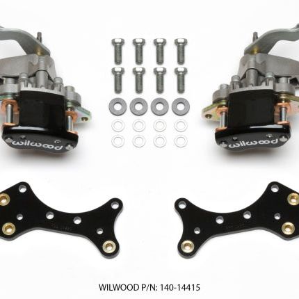 Wilwood 140-14415 - WIL140-14415 - Wilwood P/S Retrofit Kit w/MC4 P-Brake Forged Dynalite Pro Street 12.19in Rear Kits - Shipped in Europe - Tuningsupply.com