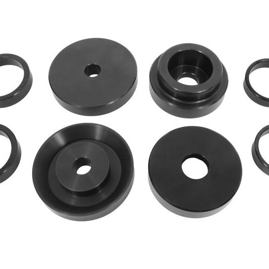 BMR Suspension SCB110 - BMRSCB110 - BMR 2008-2018 Challenger Rear Cradle Lockout Bushing Kit - Black Anodized - Shipped in Europe - Tuningsupply.com
