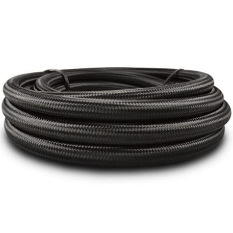 Vibrant 19006 - VIB19006 - Vibrant Black Nylon Braided Flex Hose w/PTFE Liner AN -16 (10ft Roll) - Shipped in Europe - Tuningsupply.com