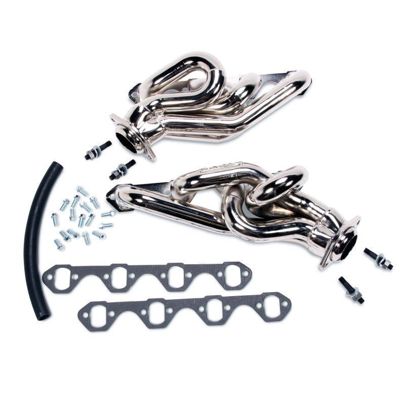 BBK 1512 - BBK1512 - BBK 86-93 Mustang 5.0 Shorty Tuned Length Exhaust Headers - 1-5/8 Titanium Ceramic - Shipped in Europe - Tuningsupply.com