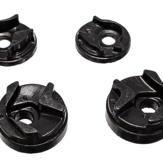 Energy Suspension 7.1112G - ENG7.1112G - Energy Suspension 02-03 Nissan Sentra/200SX Black Motor Mount Insert Set (w/ Spec V 2.5L engine man - Shipped in Europe - Tuningsupply.com