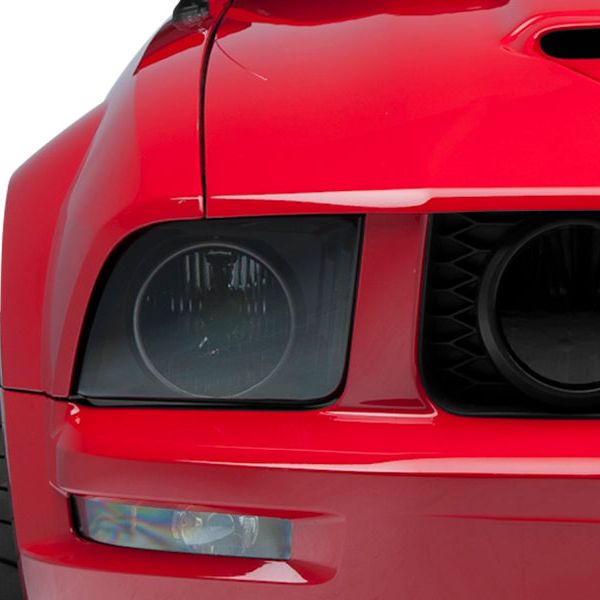 Raxiom 49121 - RAX49121 - Raxiom 05-09 Ford Mustang GT V6 Axial Series CCFL Halo Projector Headlight- Blk Housing (Smkd Lens) - Shipped in Europe - Tuningsupply.com
