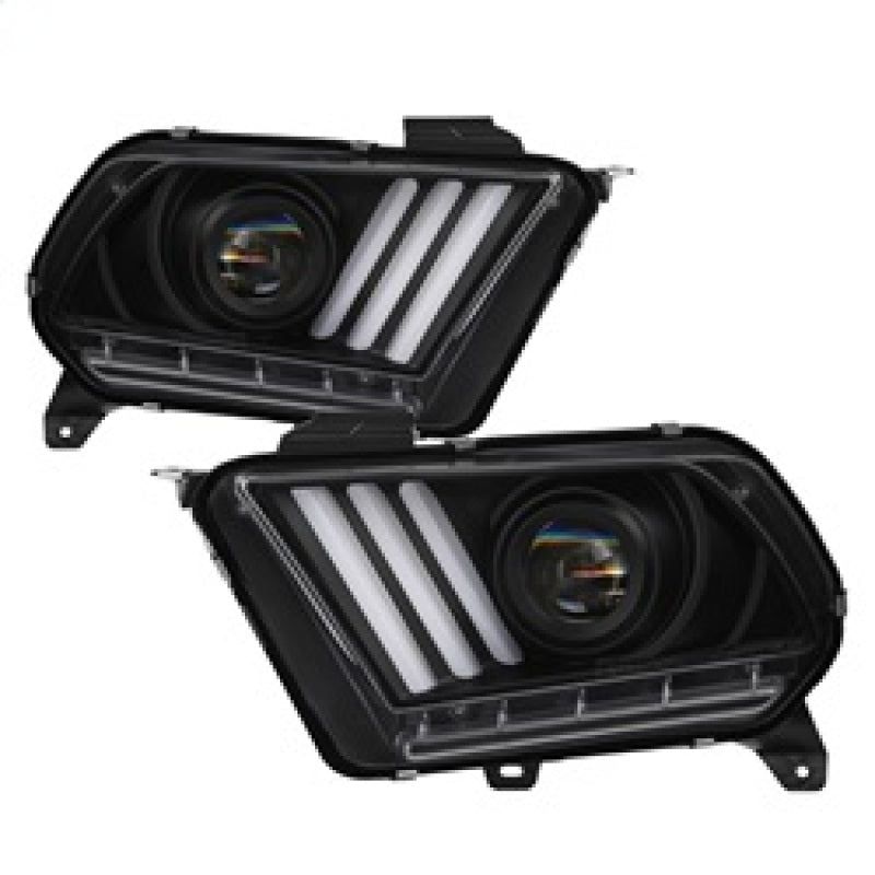 SPYDER 5084569 - SPY5084569 - Spyder Ford Mustang 10-13 Projector Headlights - HID Model Only - Black PRO-YD-FM2010V2-HID-BK - Shipped in Europe - Tuningsupply.com