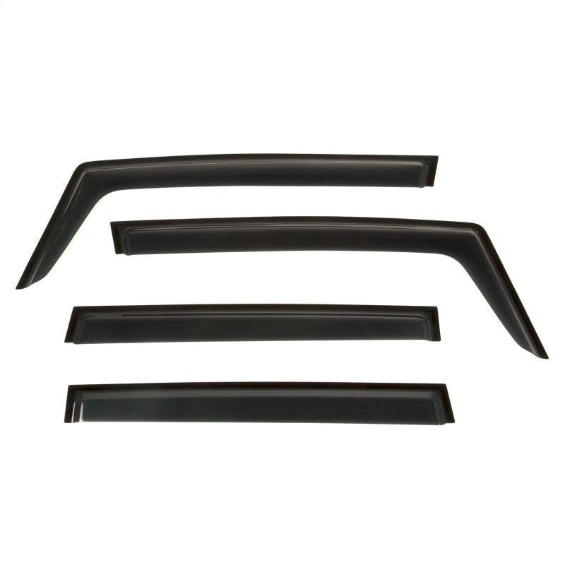Rugged Ridge 11349.15 - RUG11349.15 - Rugged Ridge Window Visor 4-pc set Black 15-18 Renegade BU - Shipped in Europe - Tuningsupply.com