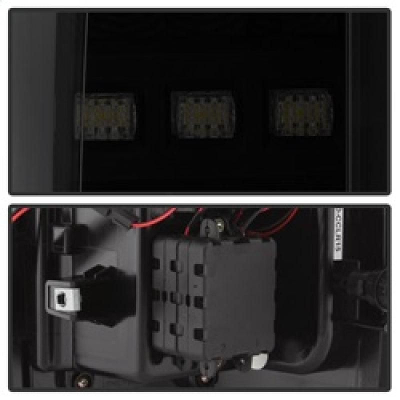 SPYDER 5085252 - SPY5085252 - Spyder Chevy Colorado 2015-2017 Light Bar LED Tail Lights - Black Smoke ALT-YD-CCO15-LED-BSM - Shipped in Europe - Tuningsupply.com