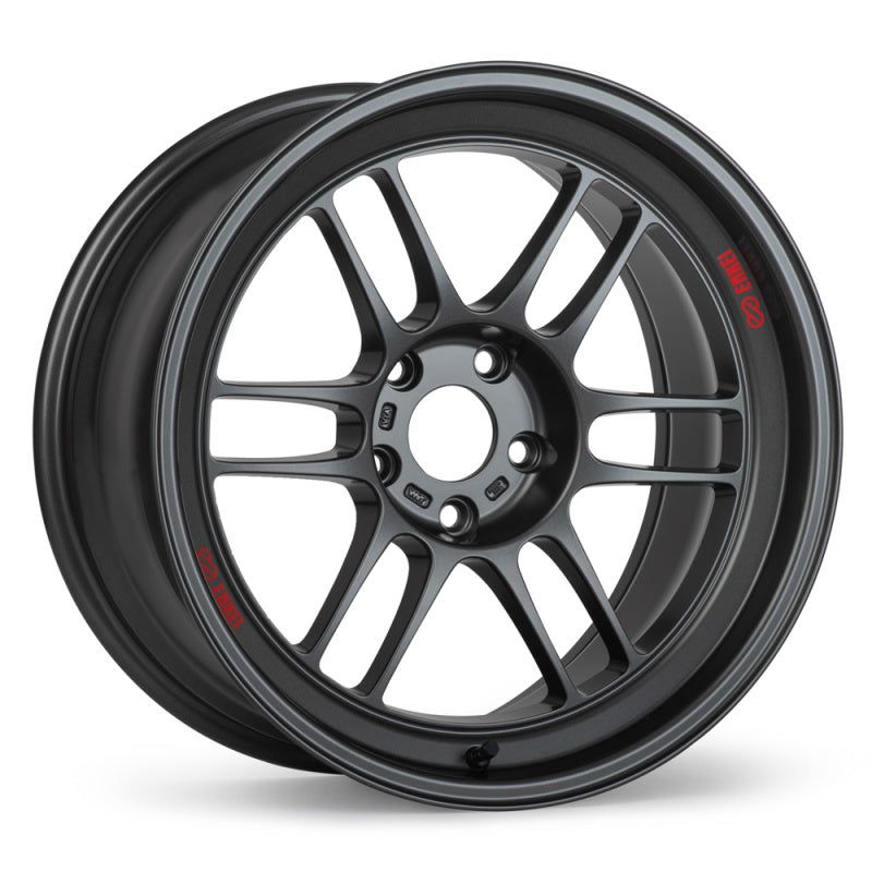 Enkei 37981165N10GM - ENK37981165N10GM - Enkei RPF1RS 18x11 5x114.3 -10mm Offset 75mm Bore Matte Gunmetal Wheel - Shipped in Europe - Tuningsupply.com