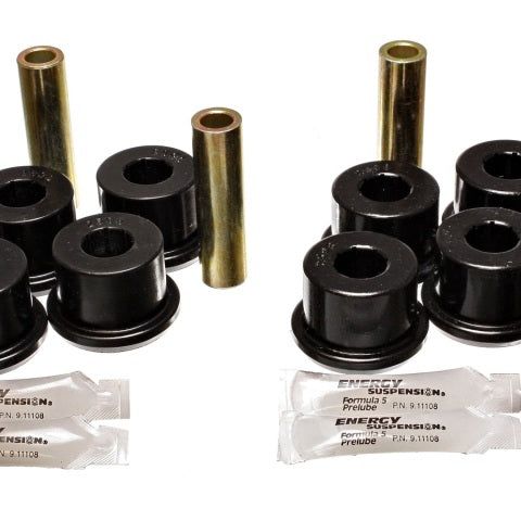 Energy Suspension 3.3188G - ENG3.3188G - Energy Suspension 04-06 Pontiac GTO Black Rear End Control Arm Bushing Set - Shipped in Europe - Tuningsupply.com