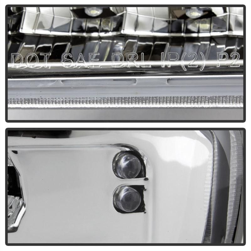 SPYDER 9029318 - SPY9029318 - xTune 99-06 GMC Sierra (Excl Denali) Full LED Bumper Lights - Chrome (CBL-GSI99-LED-C) - Shipped in Europe - Tuningsupply.com