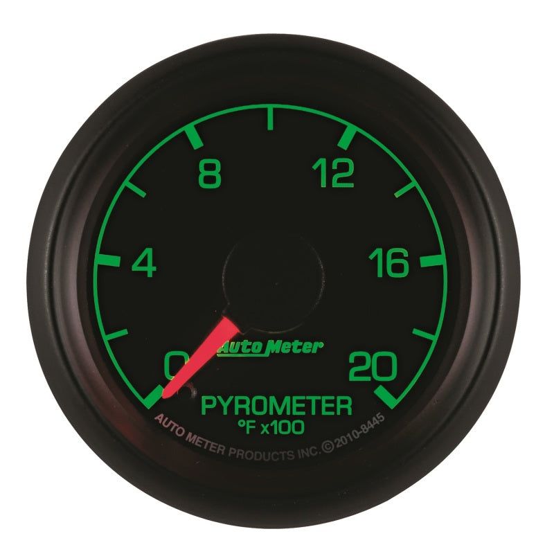 AutoMeter 8445 - ATM8445 - Autometer Factory Match Ford 52.4mm Full Sweep Electronic 0-2000 Deg F EGT/Pyrometer Gauge - Shipped in Europe - Tuningsupply.com