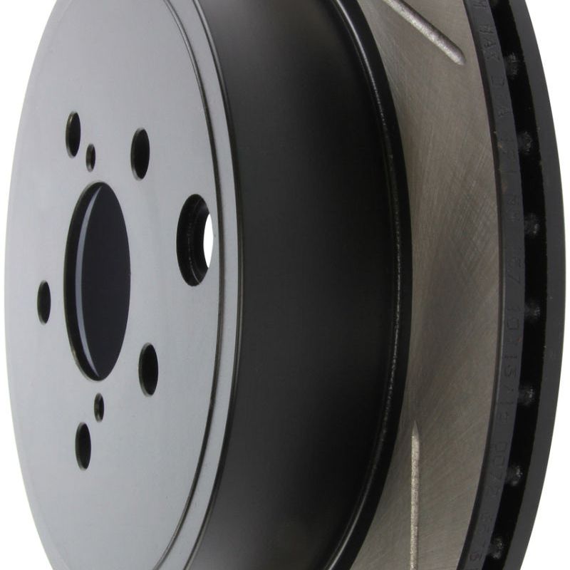 Stoptech 126.47031SR - STO126.47031SR - StopTech Power Slot 13 Scion FR-S / 13 Subaru BRZ Rear Right Slotted Rotor - Shipped in Europe - Tuningsupply.com