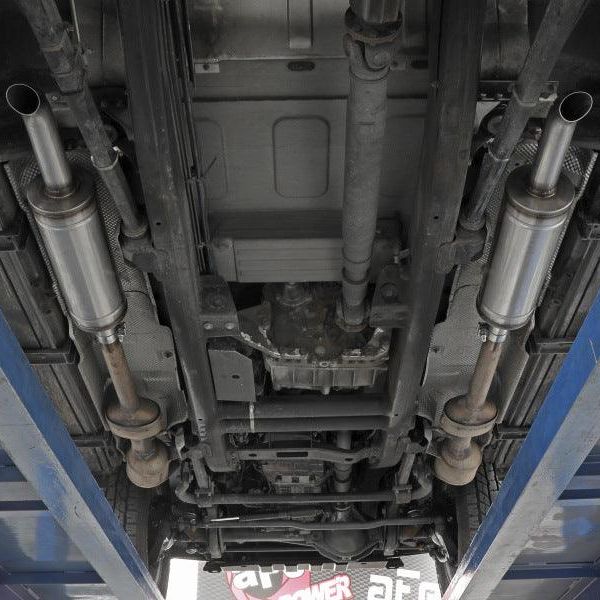 aFe 49-36501 - AFE49-36501 - aFe 02-08 Mercedes-Benz G500 L6-3.0L (tt) Vulcan Series 2.5in 304 SS  Cat-Back Exhaust System - Shipped in Europe - Tuningsupply.com