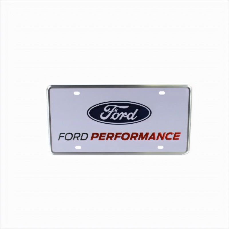Ford Racing M-1828-FPONE - FRPM-1828-FPONE - Ford Racing Ford Performance License Plate - Single - Shipped in Europe - Tuningsupply.com