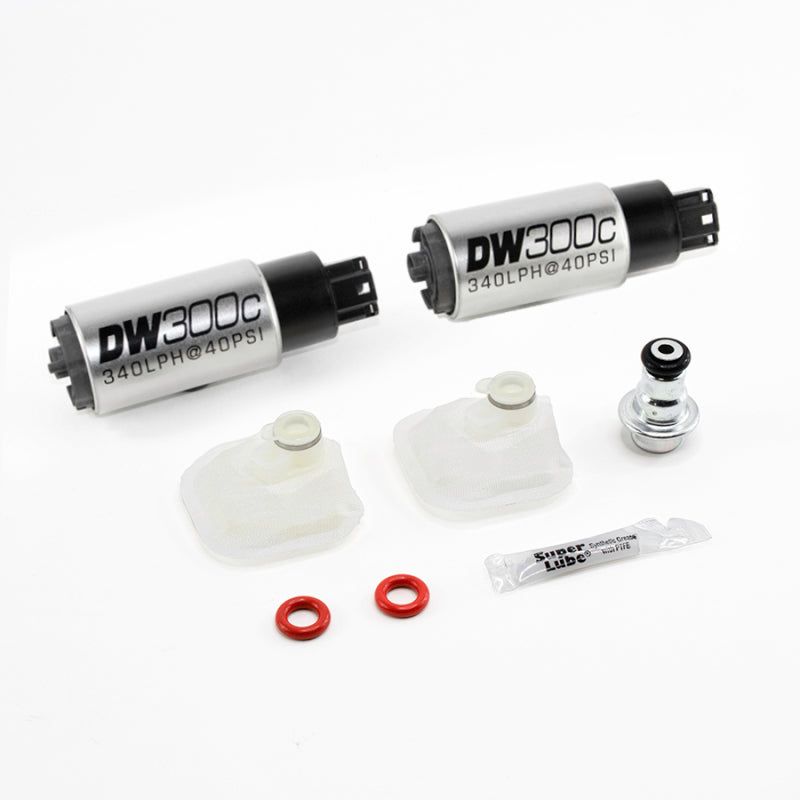 DeatschWerks 9-309-1039 - DWK9-309-1039 - DeatschWerks 09-15 Cadillac CTS-V DW300c (2) 340 LPH In-Tank Fuel Pumps w/ Install Kit - Shipped in Europe - Tuningsupply.com