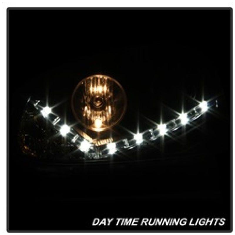 SPYDER 5017529 - SPY5017529 - Spyder Volkswagen GTI 06-09/Jetta 06-09 Xenon/HID Model Only - DRL Black PRO-YD-VG06-HID-DRL-BK - Shipped in Europe - Tuningsupply.com