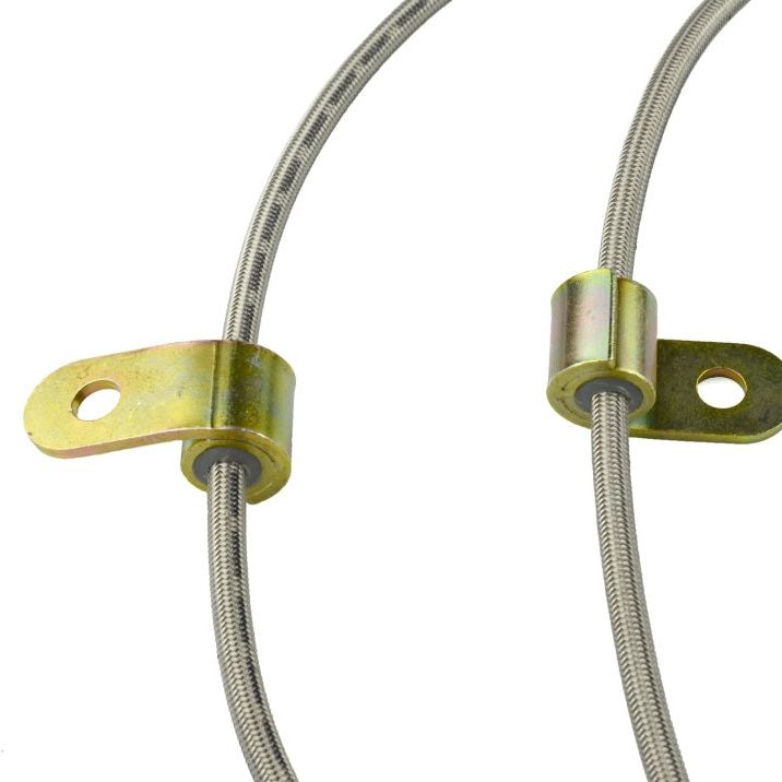 Goodridge 12238 - GRI12238 - Goodridge 09-12 Cadillac CTS-V (All CTS-V w/ Brembo Brakes) Stainless Steel Brake Line Kit - Shipped in Europe - Tuningsupply.com