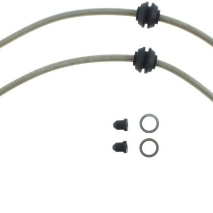 Stoptech 950.33016 - STO950.33016 - StopTech 09 Audi A4 Sedan / 08-10 A5-S5 Front Stainless Steel Brake Line Kit - Shipped in Europe - Tuningsupply.com