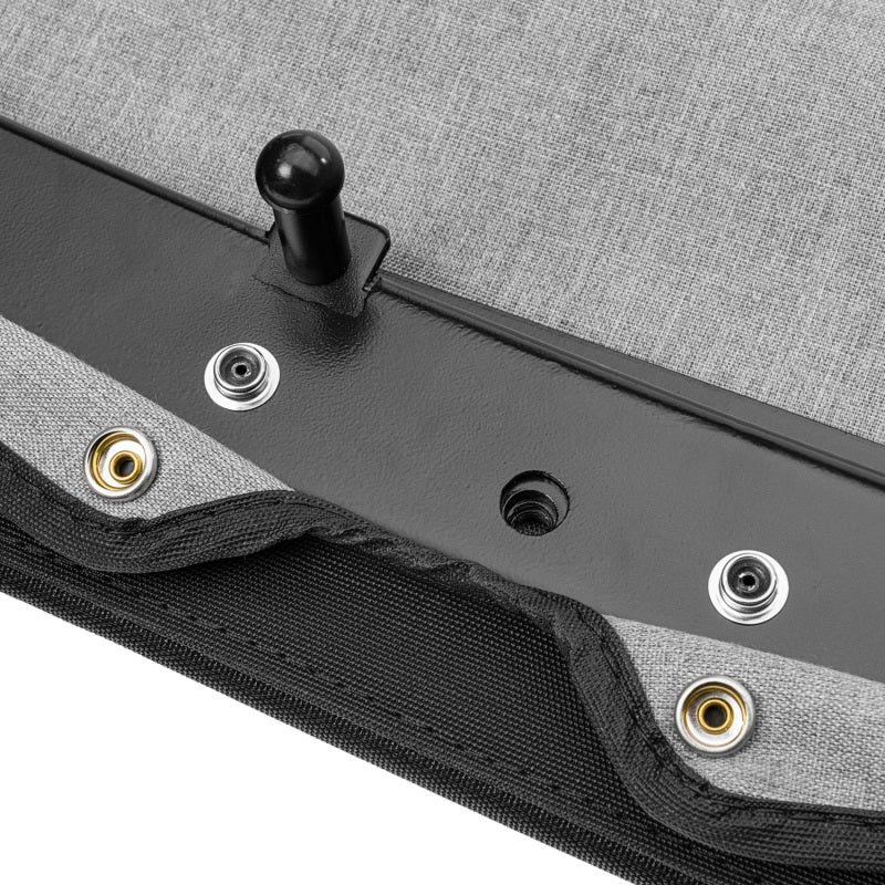 Rugged Ridge 13593.35 - RUG13593.35 - Rugged Ridge Savannah Brief Top Diamond Black 10-18 Jeep Wrangler JL 2-Door - Shipped in Europe - Tuningsupply.com