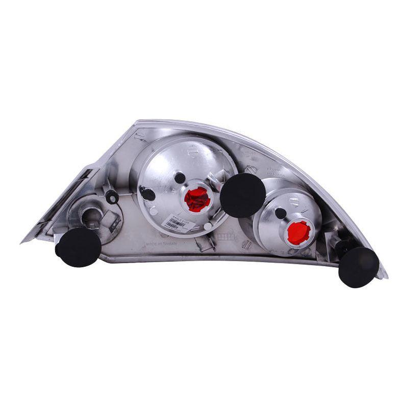 ANZO 221081 - ANZ221081 - ANZO 2000-2005 Mitsubishi Eclipse Taillights Black - Shipped in Europe - Tuningsupply.com