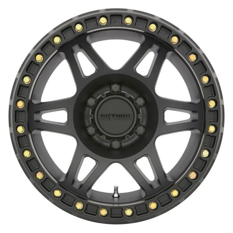 Method Wheels MR10679060544B - MRWMR10679060544B - Method MR106 Beadlock 17x9 -44mm Offset 6x5.5 108mm CB Matte Black w/BH-H24125 Wheel - Shipped in Europe - Tuningsupply.com