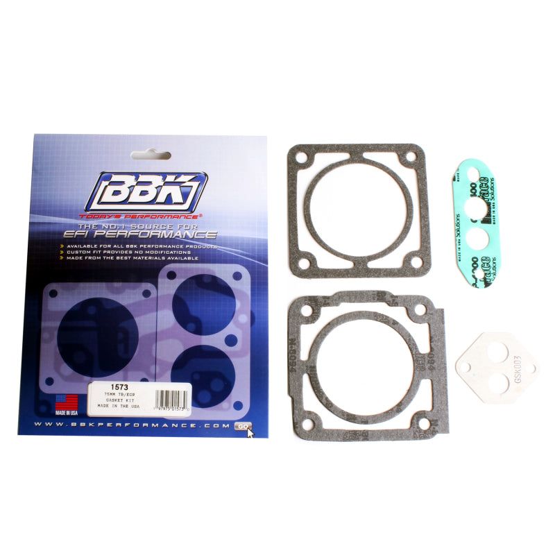 BBK 1573 - BBK1573 - BBK 86-93 Mustang 5.0 75mm Throttle Body Gasket Kit - Shipped in Europe - Tuningsupply.com