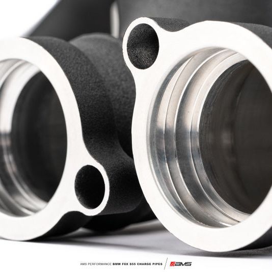 AMS AMS.39.09.0001-1 - AMSAMS.39.09.0001-1 - AMS Performance 15-18 BMW M3 / 15-20 BMW M4 w/ S55 3.0L Turbo Engine Charge Pipes - Shipped in Europe - Tuningsupply.com