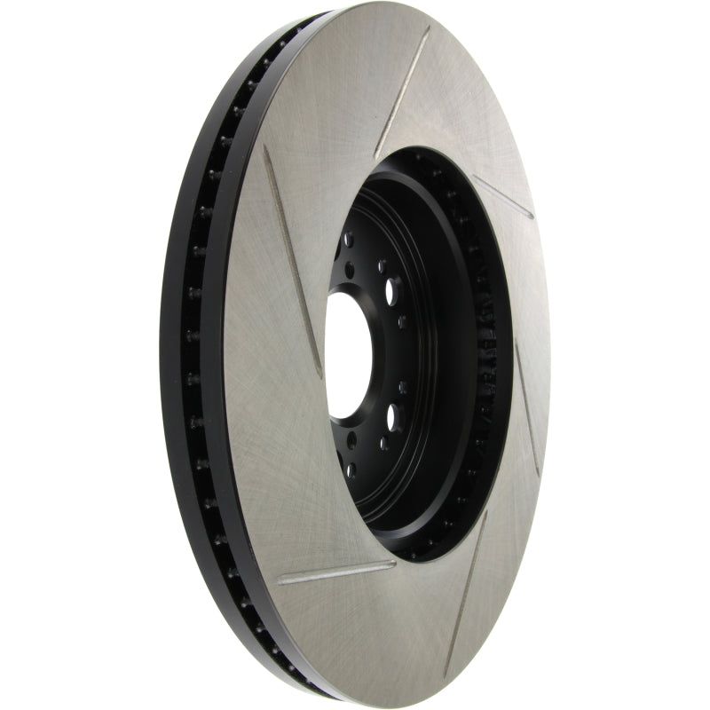 Stoptech 126.44107SL - STO126.44107SL - StopTech Power Slot 95-00 Lexus LS400/LS430/LS460/LS600h L Slotted Left Front Rotor - Shipped in Europe - Tuningsupply.com