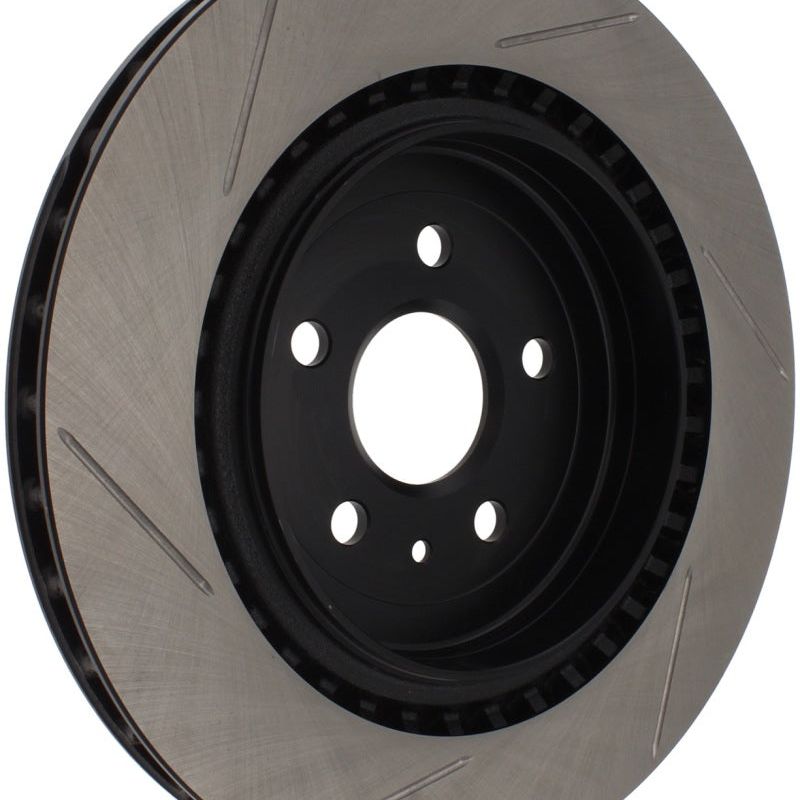 Stoptech 126.62119SL - STO126.62119SL - StopTech Power Slot 10 Camaro SS 8cyl Rear Left Slotted Rotor - Shipped in Europe - Tuningsupply.com