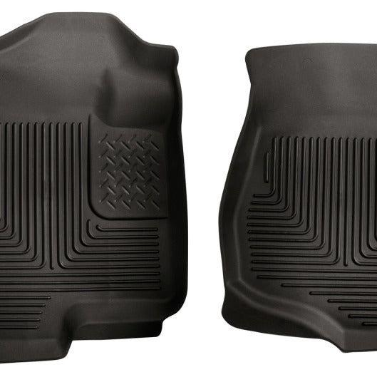 Husky Liners 53101 - HSL53101 - Husky Liners 07-12 GM Silverado/Tahoe/Suburban/Escalade X-Act Contour Black Floor Liners - Shipped in Europe - Tuningsupply.com