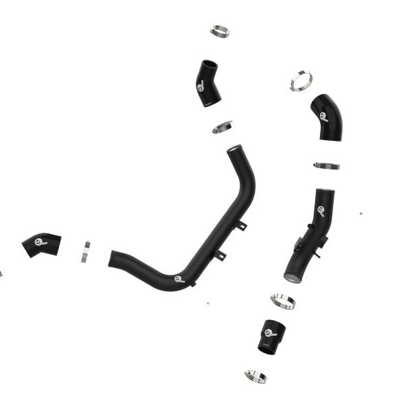 aFe 46-20634-B - AFE46-20634-B - aFe BladeRunner Aluminum Hot and Cold Charge Pipe Kit Black 17-20 Hyundai Elantra GT L4-1.6L (t) - Shipped in Europe - Tuningsupply.com
