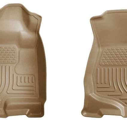 Husky Liners 18203 - HSL18203 - Husky Liners 07-14 Cadillac Escalade ESV/EXT Weatherbeater Tan Front Floor Liners - Shipped in Europe - Tuningsupply.com