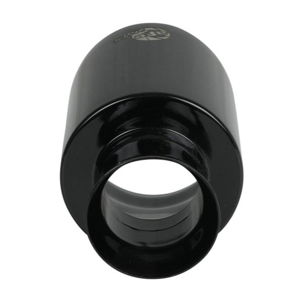 aFe 49C32068-B - AFE49C32068-B - aFe MACH Force-XP 4-1/2in Black OE Replacement Exhaust Tips - 15-19 Dodge Charger/Hellcat - Shipped in Europe - Tuningsupply.com