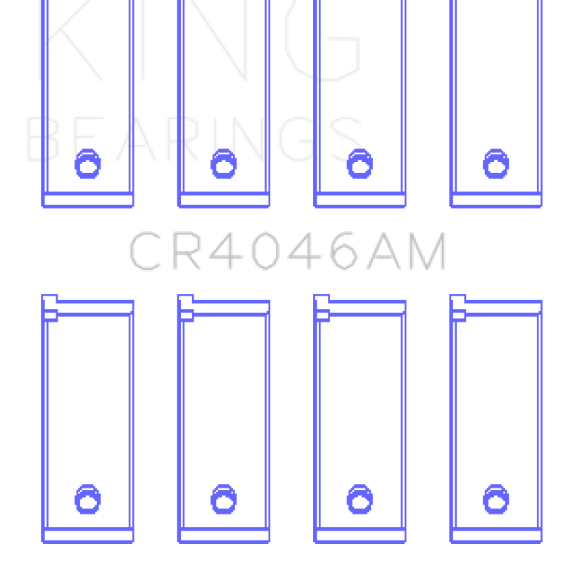 King Engine Bearings GCR4046AM - KINGCR4046AM - King Engine Bearings Acura D16A1 Rod Bearing Set - Size STD - Shipped in Europe - Tuningsupply.com