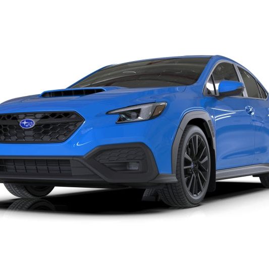 Rally Armor MF92-UR-BLK/BL - RALMF92-UR-BLK/BL - Rally Armor 22-25 Subaru WRX Black UR Mud Flap w/Blue Logo - Shipped in Europe - Tuningsupply.com