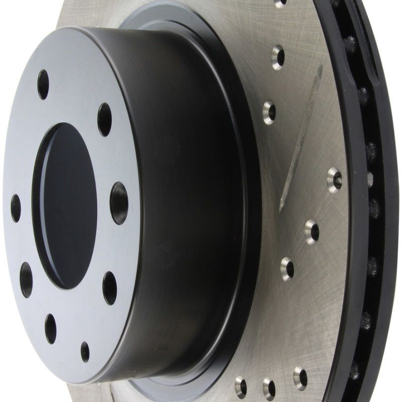 Stoptech 127.45051L - STO127.45051L - StopTech Slotted & Drilled Sport Brake Rotor - Shipped in Europe - Tuningsupply.com