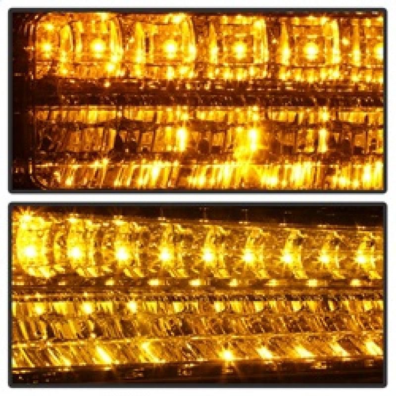 SPYDER 5069559 - SPY5069559 - xTune 92-94 Blazer Full Size Corner/LED Bumper Headlights Chrome HD-JH-CCK88-LED-AM-C-SET - Shipped in Europe - Tuningsupply.com