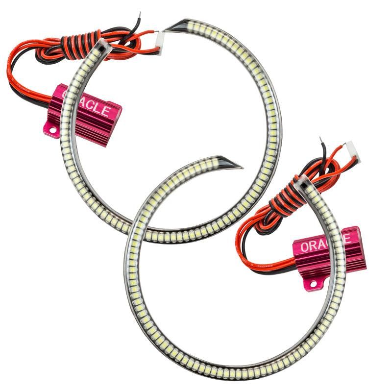 ORACLE Lighting 1334-001 - ORL1334-001 - Oracle Ford Mustang 10-13 WP LED Fog Halo Kit (Grille Style) - White - Shipped in Europe - Tuningsupply.com