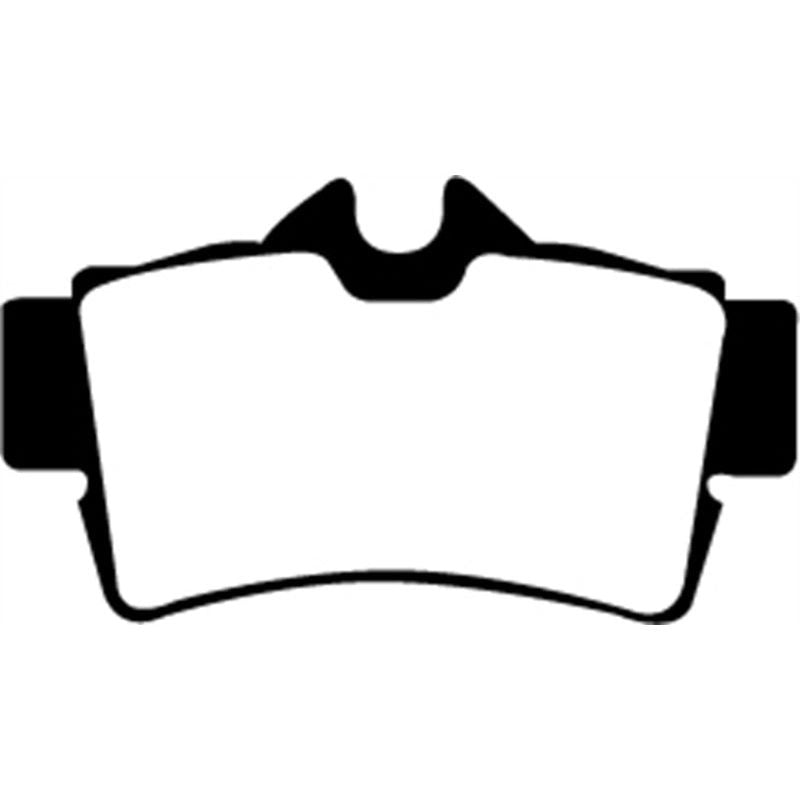 EBC DP41156/2R - EBCDP41156/2R - EBC 94-04 Ford Mustang 4.6 Cobra Yellowstuff Rear Brake Pads - Shipped in Europe - Tuningsupply.com