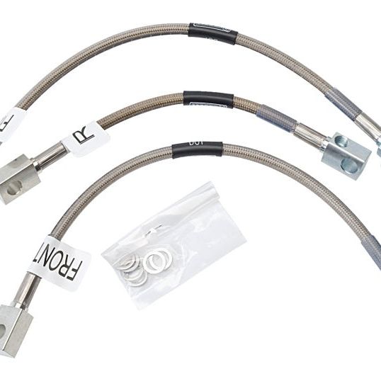 Russell 693020 - RUS693020 - Russell Performance 94-95 Ford Mustang GT (Front & Rear Center Hose) Brake Line Kit - Shipped in Europe - Tuningsupply.com
