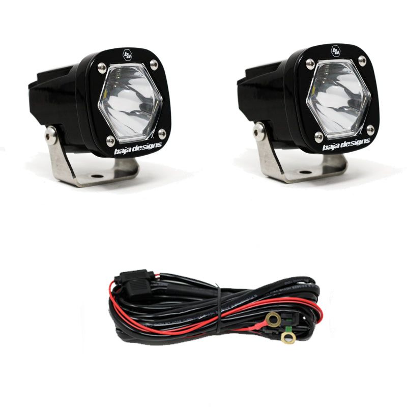 Baja Designs 387801 - BAJ387801 - Baja Designs S1 Spot LED Light w/ Mounting Bracket Pair - Shipped in Europe - Tuningsupply.com