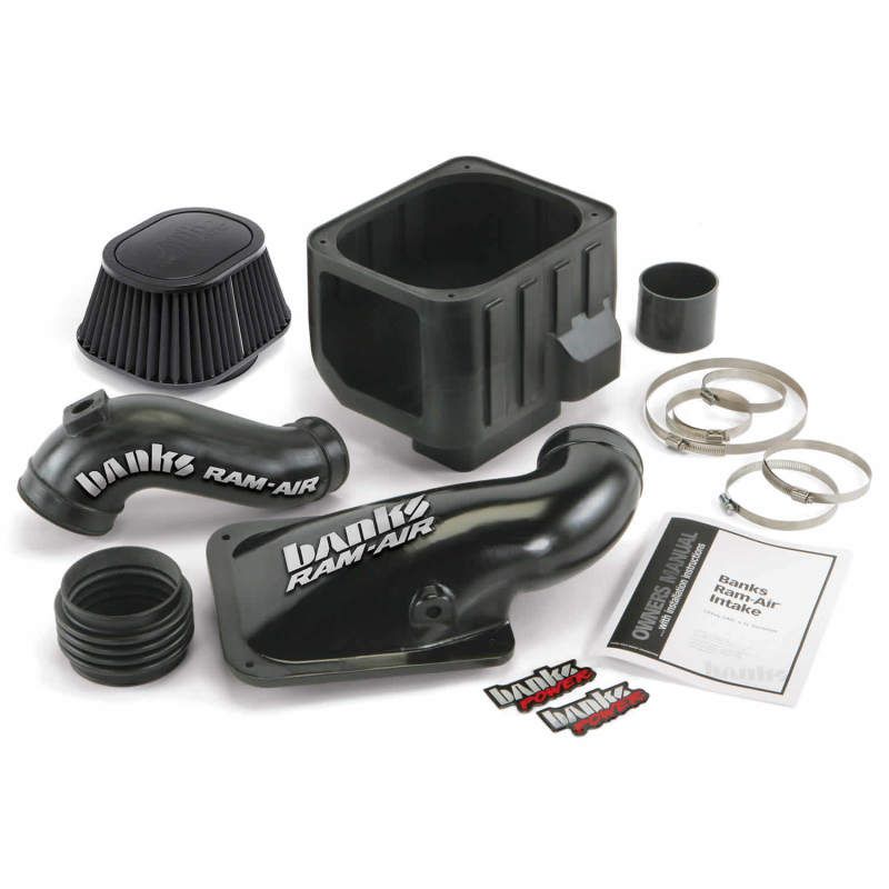Banks Power 42132-D - GBE42132-D - Banks Power 01-04 Chevy 6.6L LB7 Ram-Air Intake System - Dry Filter - Shipped in Europe - Tuningsupply.com