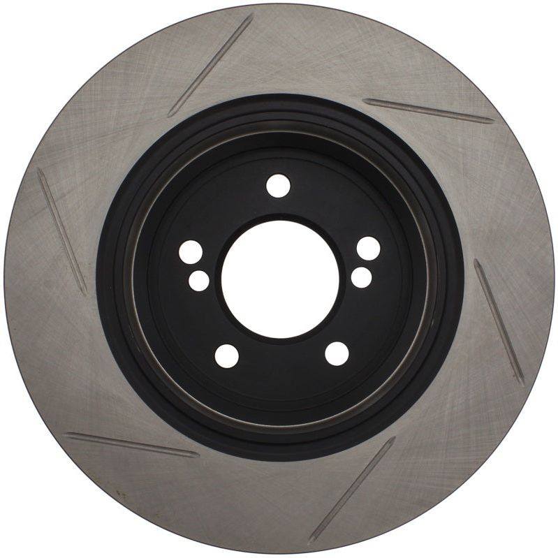 Stoptech 126.34054SL - STO126.34054SL - StopTech Power Slot 01-07 BMW M3 (E46) / 00-04 BMW M5 (E39) Rear Left Slotted Rotor - Shipped in Europe - Tuningsupply.com