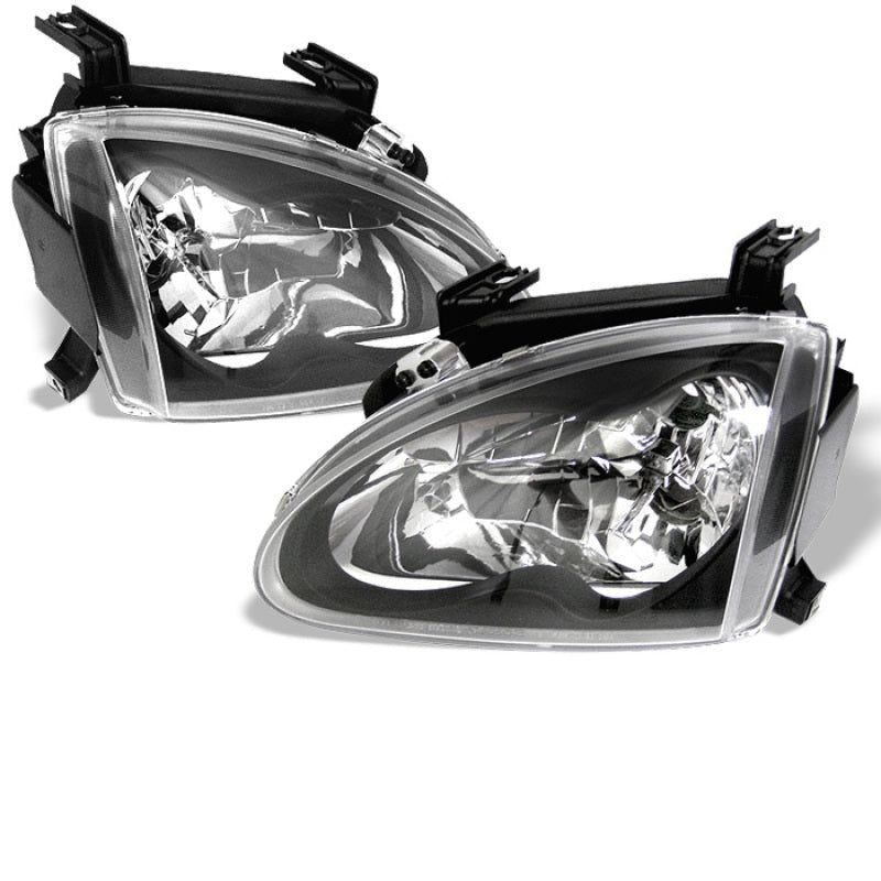 SPYDER 5012586 - SPY5012586 - Spyder Honda Del Sol 93-97 Crystal Headlights Black HD-YD-HD93-BK - Shipped in Europe - Tuningsupply.com