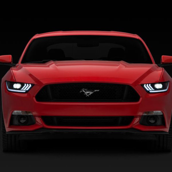 Raxiom 407055 - RAX407055 - Raxiom 15-17 Ford Mustang Projector Headlights OEM HID Bulbs- Black Housing (Clear Lens) - Shipped in Europe - Tuningsupply.com