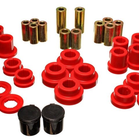 Energy Suspension 16.3121R - ENG16.3121R - Energy Suspension 00-09 Honda S2000 Red Rear End Control Arm Bushing Set - Shipped in Europe - Tuningsupply.com
