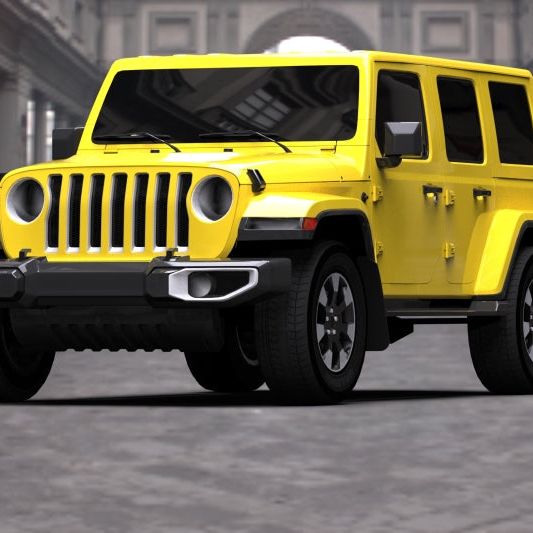 Rally Armor MF54-UR-BLK/GRY - RALMF54-UR-BLK/GRY - Rally Armor 18-25 Jeep JL Wrangler Black UR Mud Flap w/Grey Logo - Shipped in Europe - Tuningsupply.com