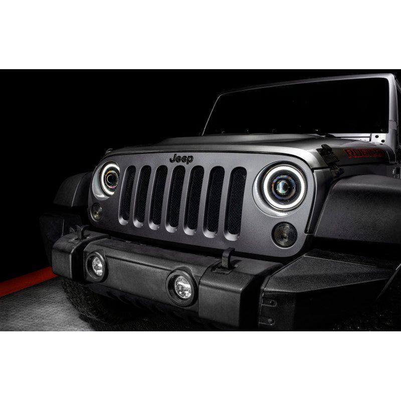 ORACLE Lighting 5876-001 - ORL5876-001 - Oracle Oculus 7in Bi-LED Projector Headlights for Jeep Wrangler JK - 6000K - Shipped in Europe - Tuningsupply.com