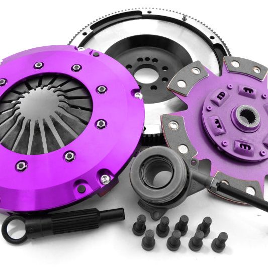 XCLUTCH XKVW24698-1R - XCLXKVW24698-1R - XClutch 08-09 Audi A3 Sportback 2.0L Stage 2R Extra HD Sprung Ceramic Clutch Kit - Shipped in Europe - Tuningsupply.com